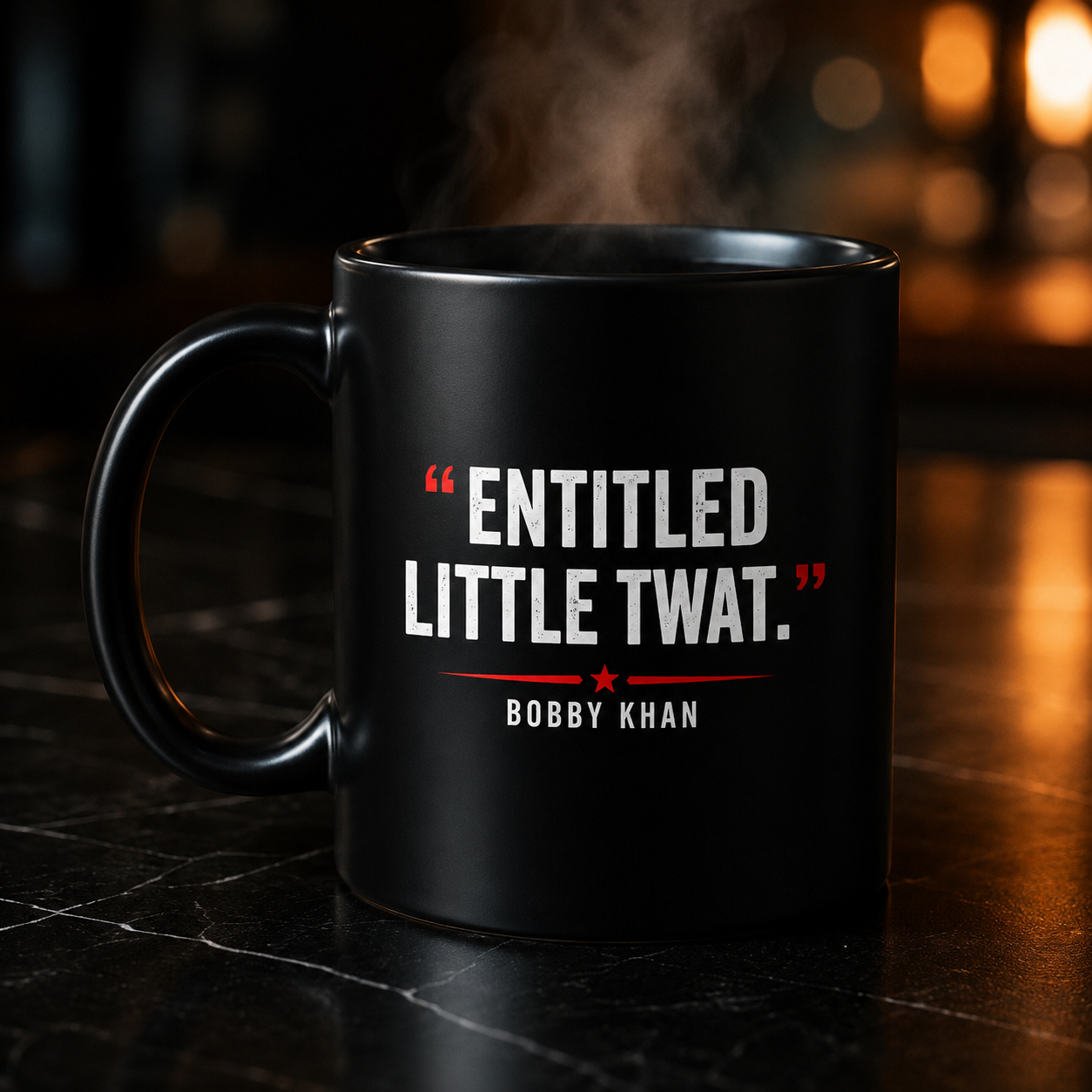 Coffee Mug That Makes A Statement (BKS Quote collection)