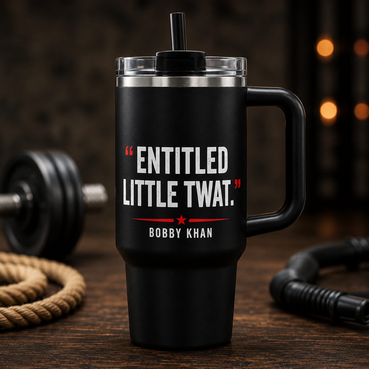 40oz Tumbler That Makes A Statement (BKS Quote collection)