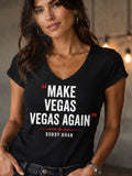 Women's Fitted V-Neck T-Shirt