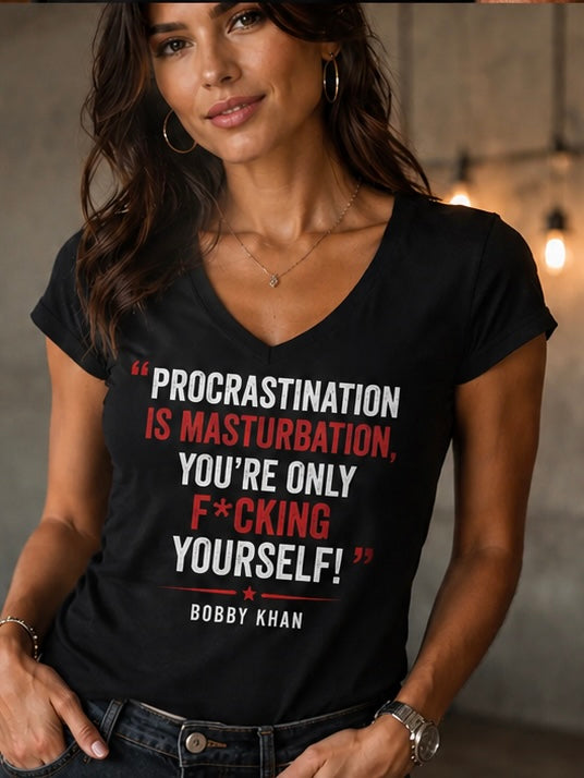 Women's Fitted V-Neck T-Shirt