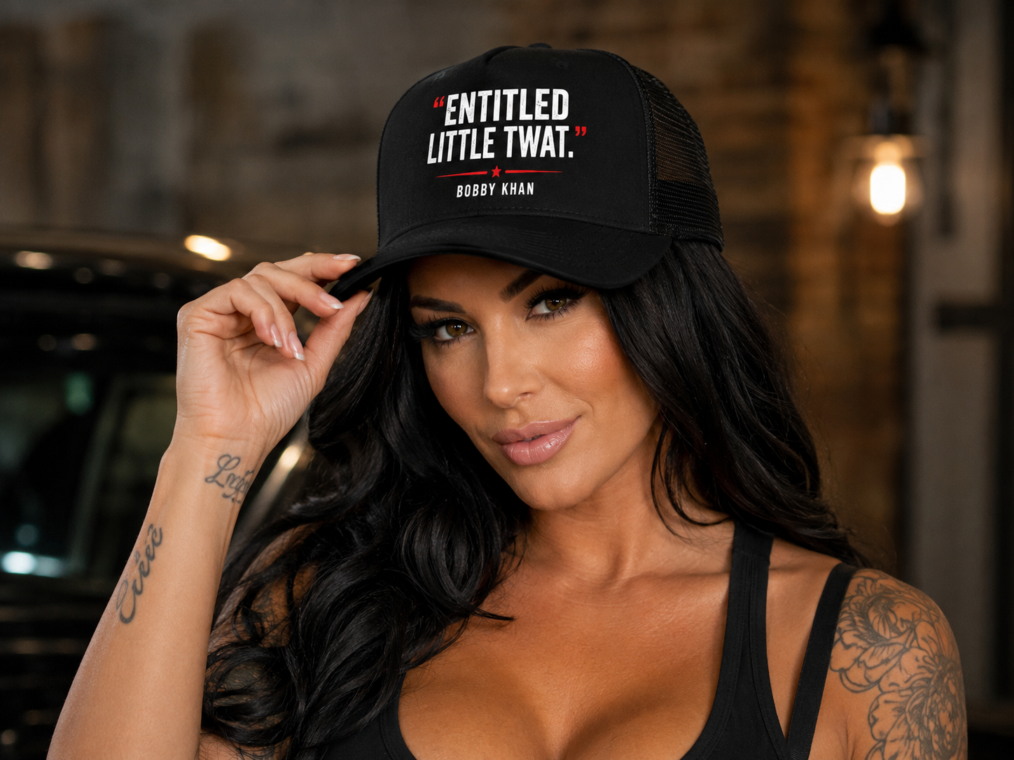 Snap Back Trucker Hat That Makes A Statement (BKS Quote collection)